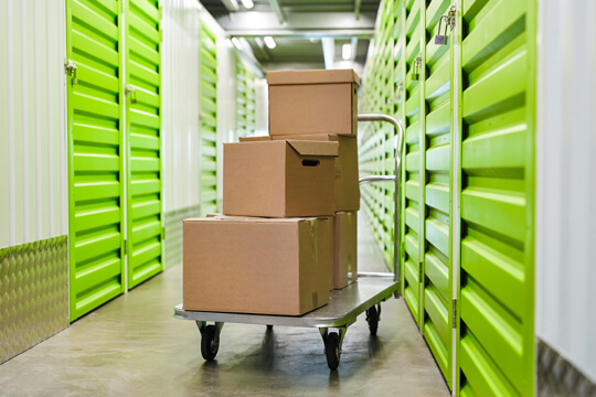 Warehouse packaging solutions for shipping and delivery
